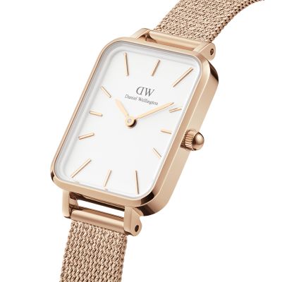 Daniel Wellington DW Watch Quadro Pressed Melrose W 29x36.5mm Rose Gold