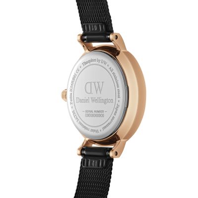 Daniel Wellington DW Watch Petite Pressed Ashfield 24mm Rose Gold