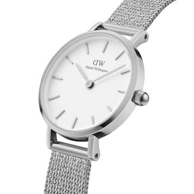 Daniel Wellington DW Watch Petite Pressed Sterling 24mm Silver